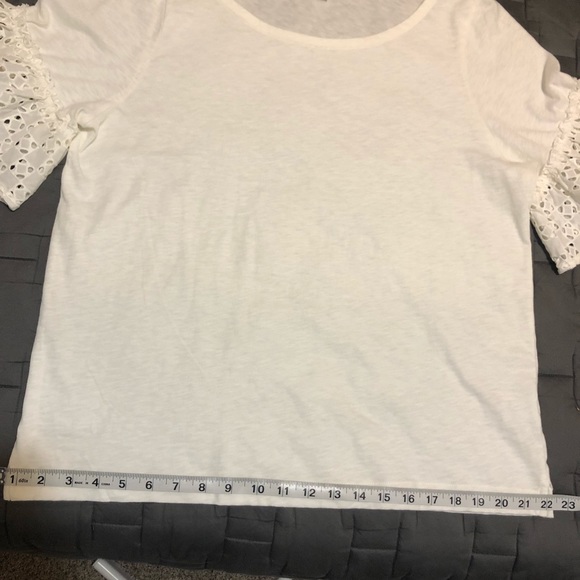 J.Crew Ruffle-Sleeve top - Picture 7 of 8